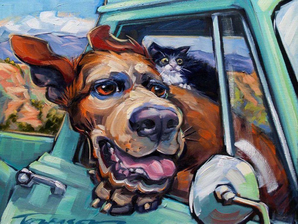 Love Travels art print by Connie R. Townsend for $57.95 CAD