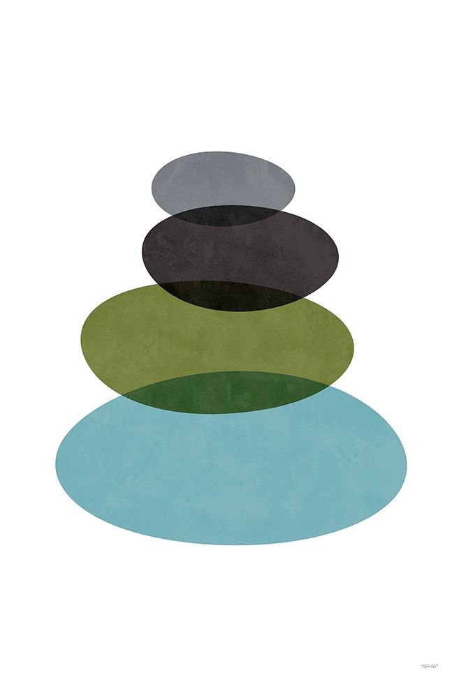 Modern Stones art print by Tomas Design for $57.95 CAD