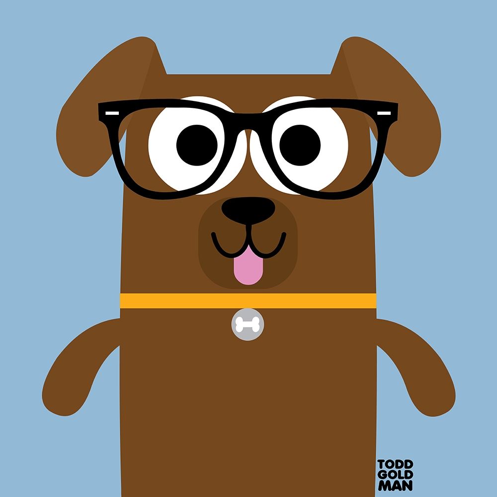 Bow Wow Labrador art print by Todd Art for $57.95 CAD