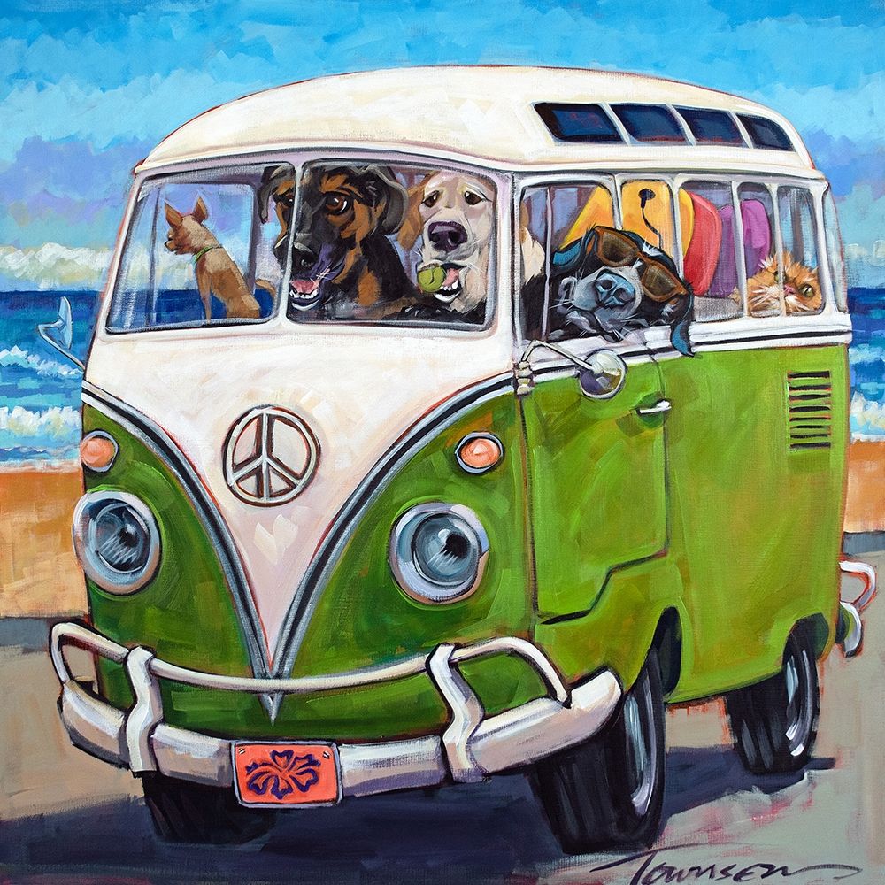 Hang Loose art print by CR Townsend for $57.95 CAD