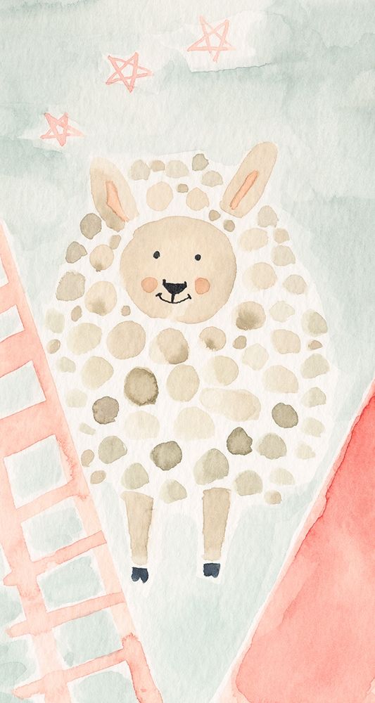 Counting Sheep No. 2 art print by Natalie Timbrook for $57.95 CAD