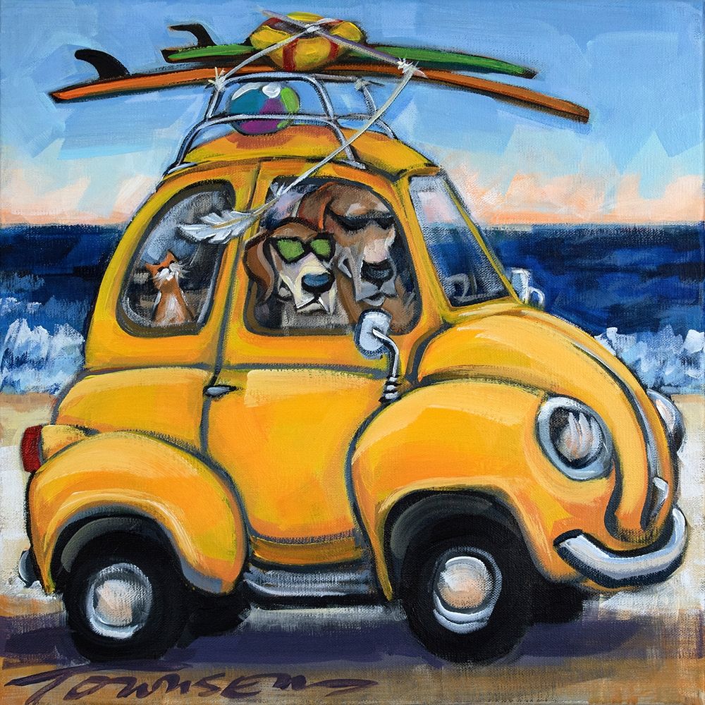 Beachy Keen art print by CR Townsend for $57.95 CAD