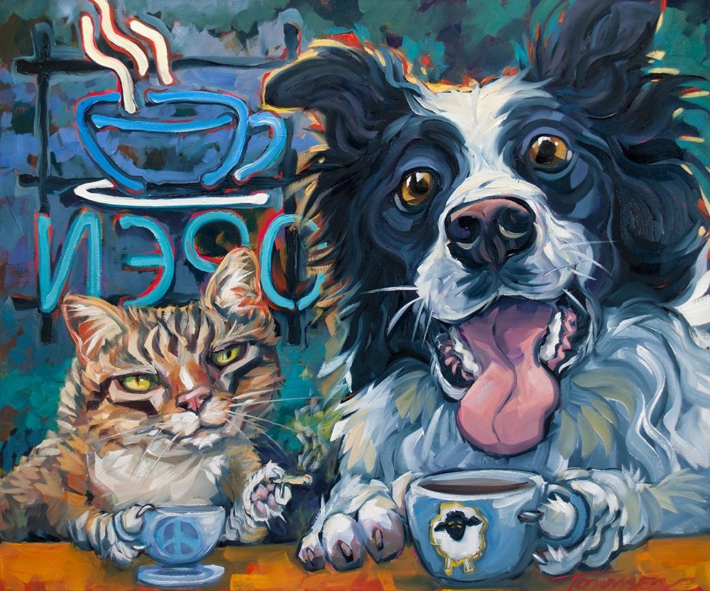 Dude Chill 2 art print by CR Townsend for $57.95 CAD