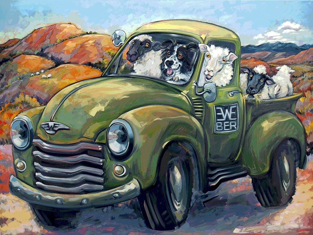 EweBer art print by CR Townsend for $57.95 CAD