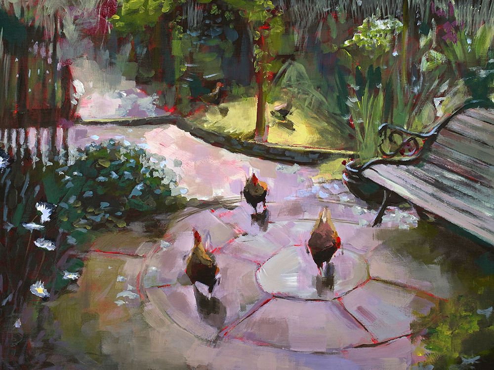 The Secret Garden art print by Lisa Timmerman for $57.95 CAD
