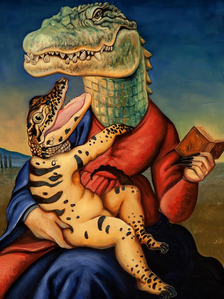 Gatordonna art print by Jane R. Talton for $57.95 CAD