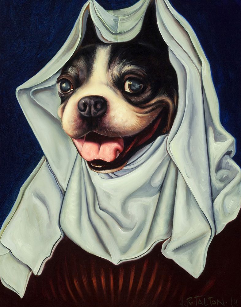Terrier Woman art print by Jane R. Talton for $57.95 CAD