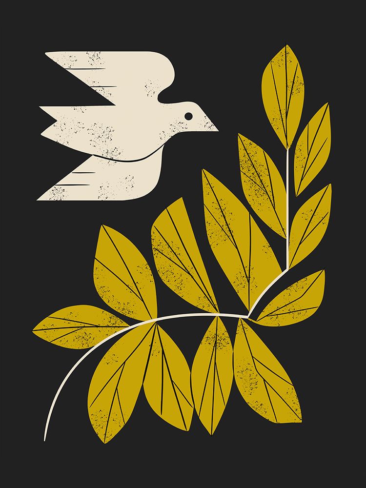Dove and Branch art print by Renea L. Thull for $57.95 CAD
