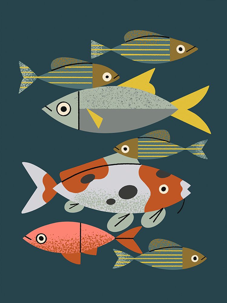 Pond Fishes art print by Renea L. Thull for $57.95 CAD