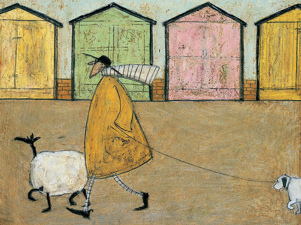 Along The Prom art print by Sam Toft for $57.95 CAD