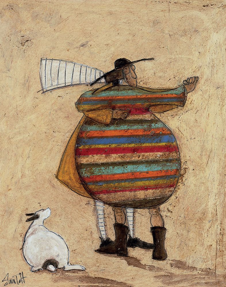 Dancing Cheek to Cheek art print by Sam Toft for $57.95 CAD