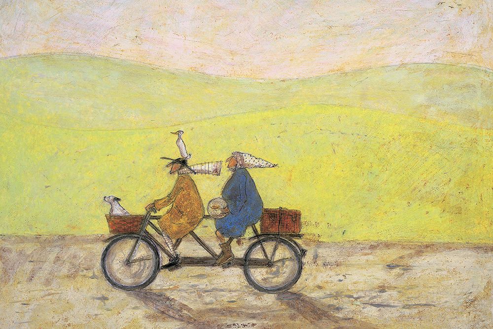 Grand Day Out art print by Sam Toft for $57.95 CAD