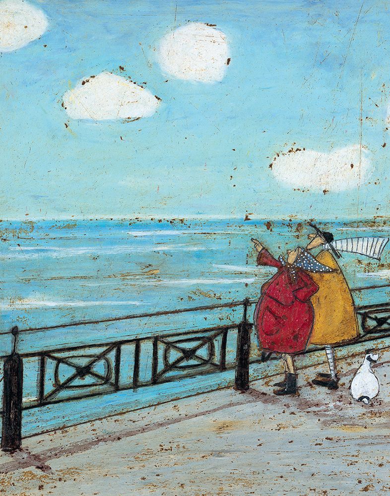Her Favourite Cloud art print by Sam Toft for $57.95 CAD