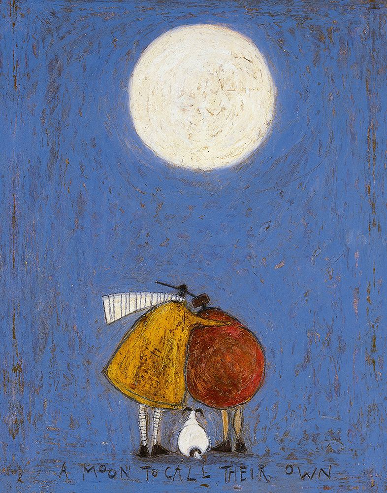A Moon To Call Their Own art print by Sam Toft for $57.95 CAD