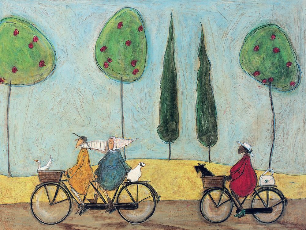 A Nice Day For It art print by Sam Toft for $57.95 CAD