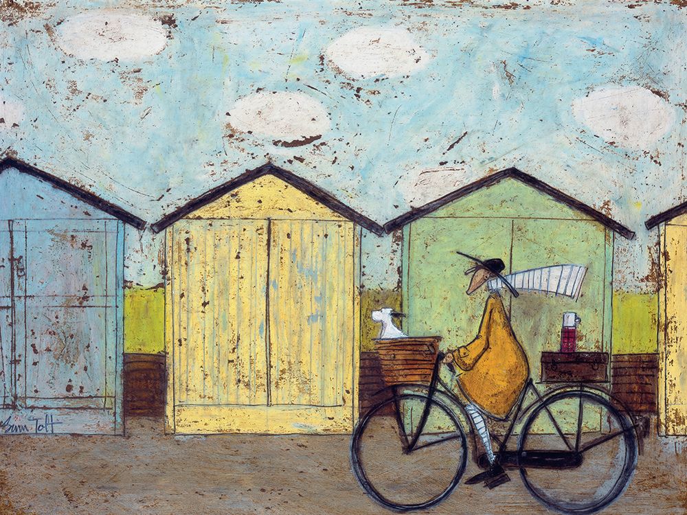 Off For A Breakfast art print by Sam Toft for $57.95 CAD
