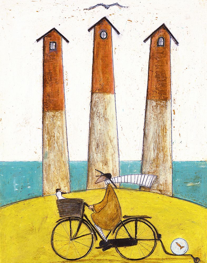 The Square, The Round and The Arched art print by Sam Toft for $57.95 CAD