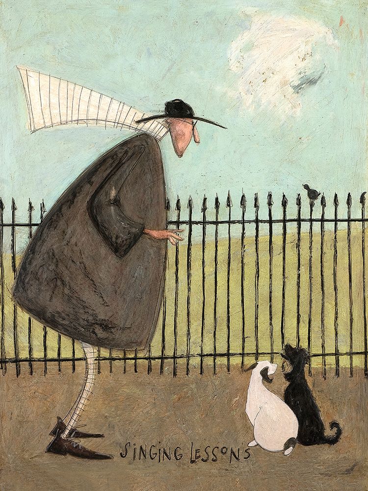Singing Lessons art print by Sam Toft for $57.95 CAD