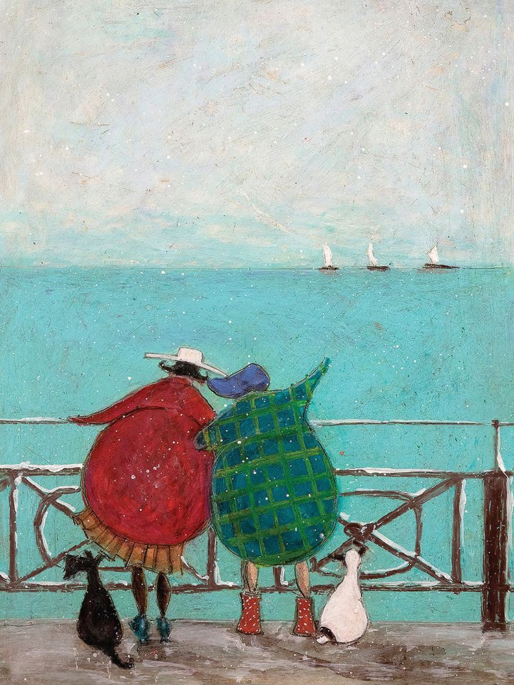 We Saw Three Ships Come Sailing By art print by Sam Toft for $57.95 CAD