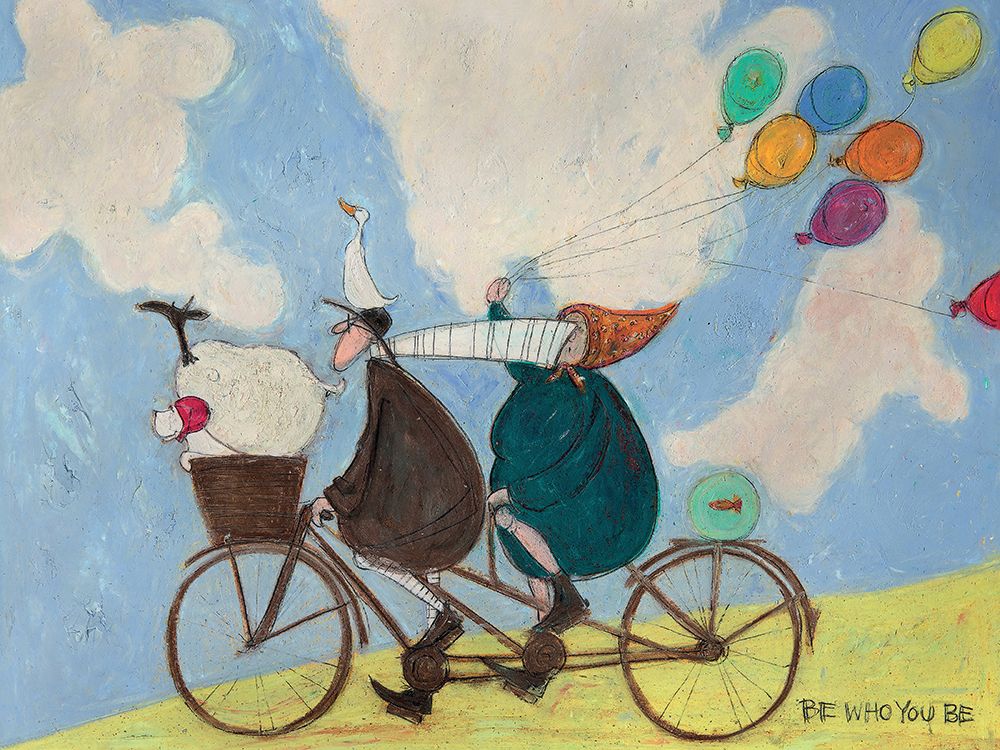 Be Who You Be art print by Sam Toft for $57.95 CAD