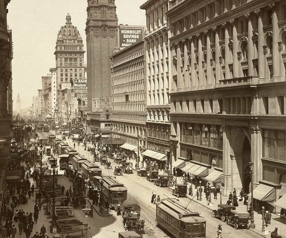Market Street II art print by Unknown for $57.95 CAD