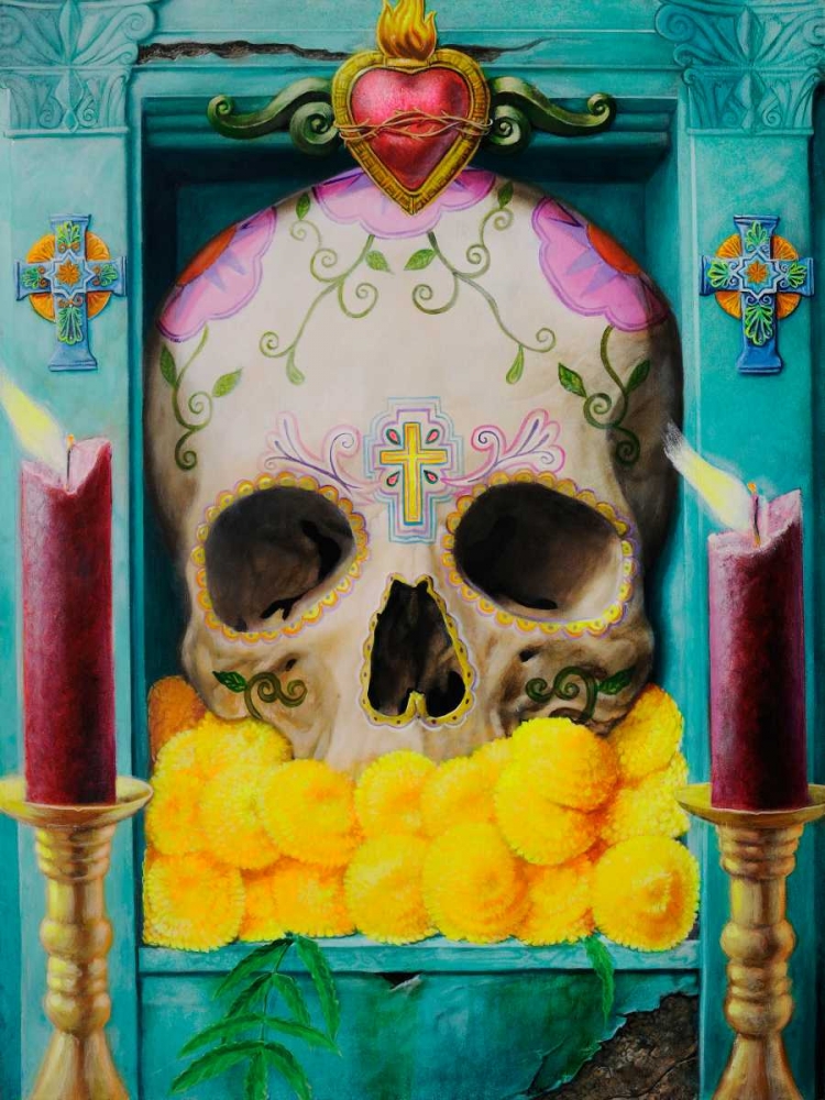 Calavera art print by Robert Valadez for $57.95 CAD