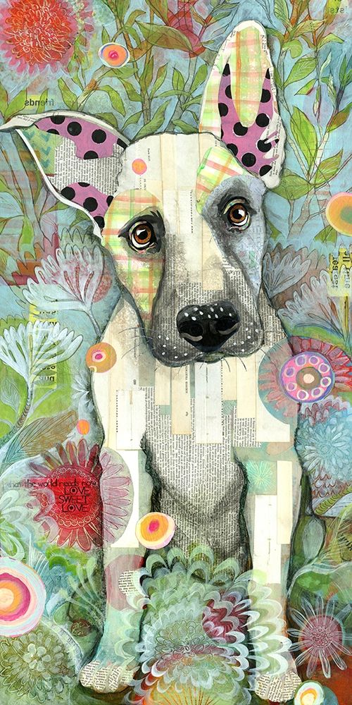Zo Zo Girl art print by Judy Verhoeven for $57.95 CAD
