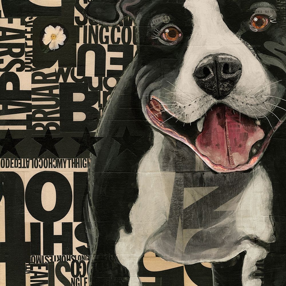Pit Pat art print by Judy Verhoeven for $57.95 CAD