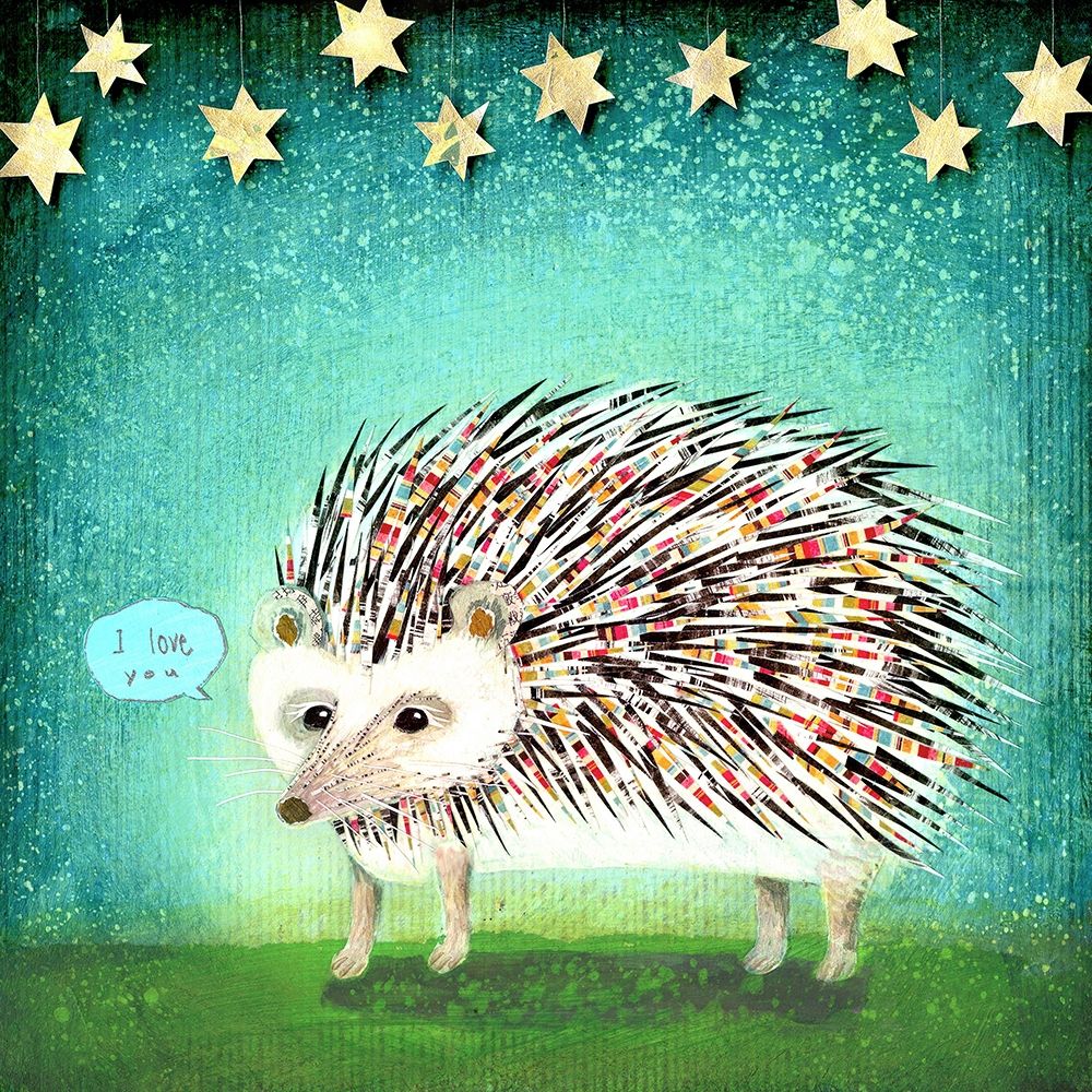 Porcupine for Thomas art print by Judy Verhoeven for $57.95 CAD