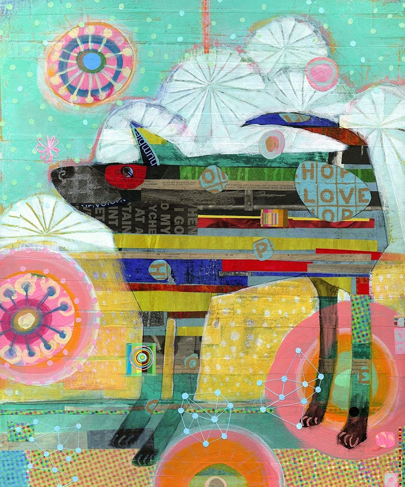 Snowflake on His Nose art print by Judy Verhoeven for $57.95 CAD