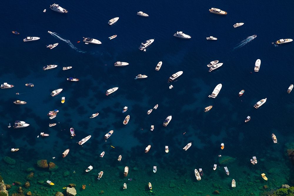 Boat Conference - Amalfi Coast art print by Verne Varona for $57.95 CAD