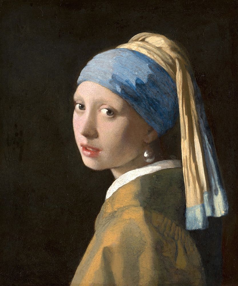 Girl with a Pearl Earring art print by Johannes Vermeer for $57.95 CAD