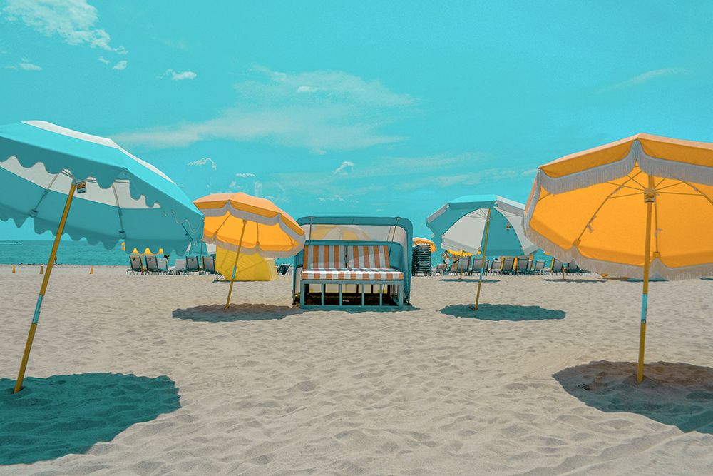 Umbrellas No. 2 art print by Carlos Vargas for $57.95 CAD