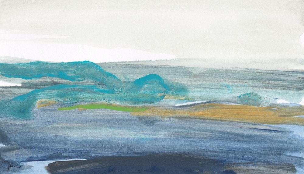 A Breaking Wave art print by Jan Weiss for $57.95 CAD