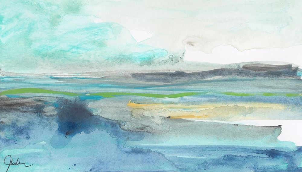 Tempestuous Sea art print by Jan Weiss for $57.95 CAD
