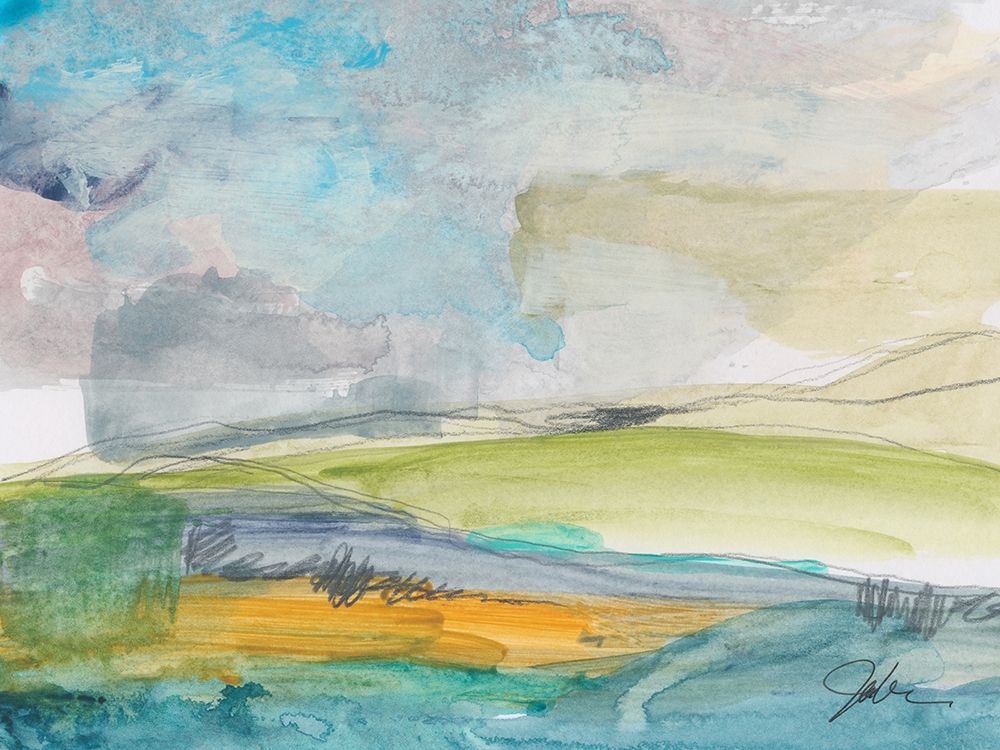Earth Divided art print by Jan Weiss for $57.95 CAD