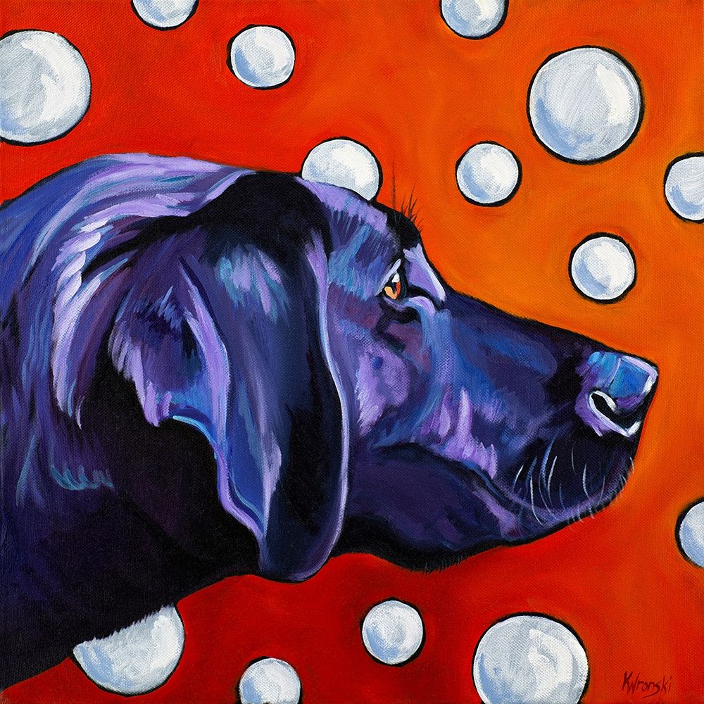 Lab and Bubbles art print by Kathryn Wronski for $57.95 CAD