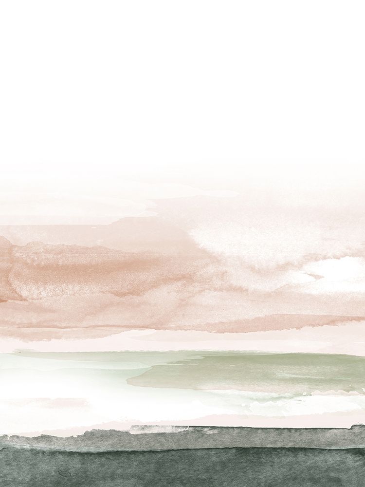 Pink Blush Landscape No. 1 art print by Brandon Wong for $57.95 CAD