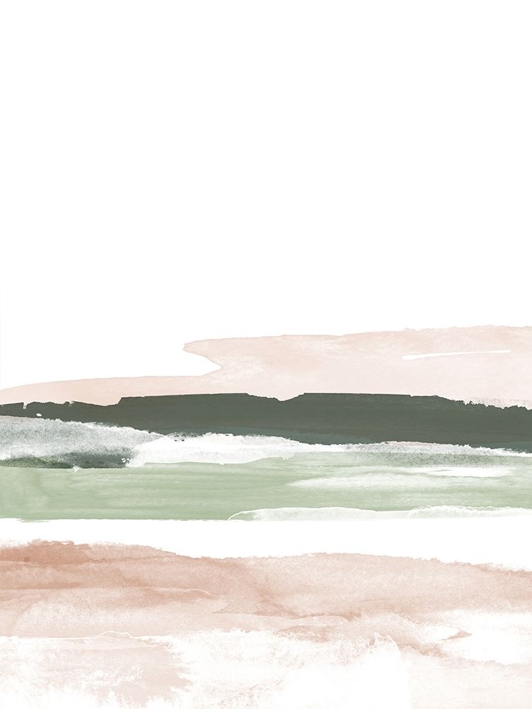 Pink Blush Landscape No. 2 art print by Brandon Wong for $57.95 CAD