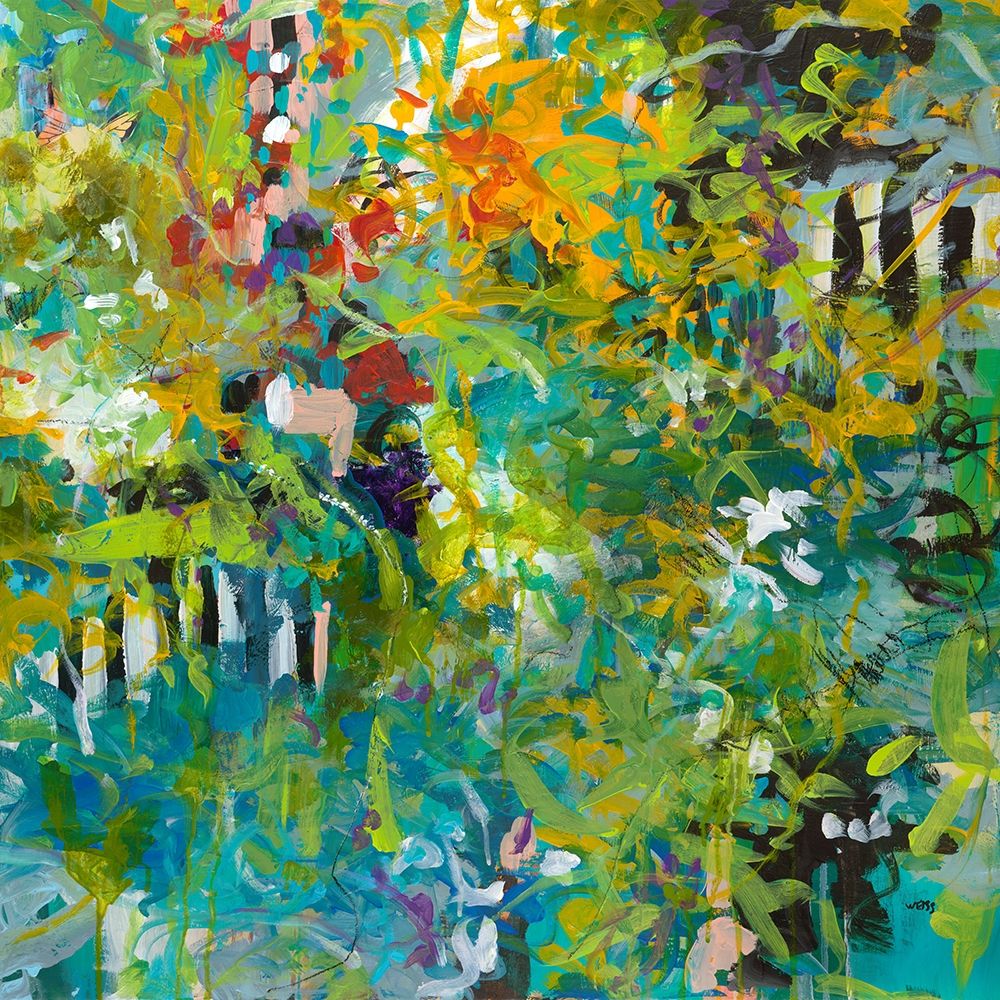 Garden Gate art print by Jan Weiss for $57.95 CAD