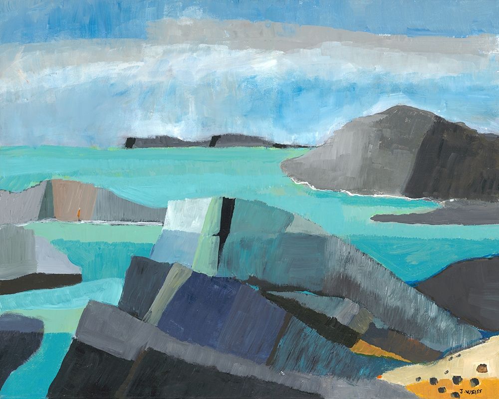 Carmel Central Coast art print by Jan Weiss for $57.95 CAD