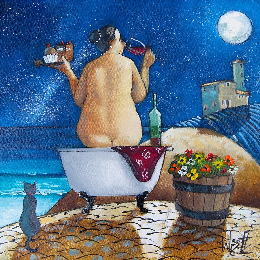 Bath No. 1 art print by Ronald West for $57.95 CAD