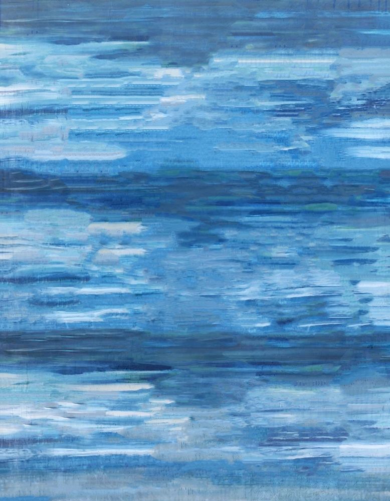 Sapphire Abstract art print by Marta Wiley for $57.95 CAD