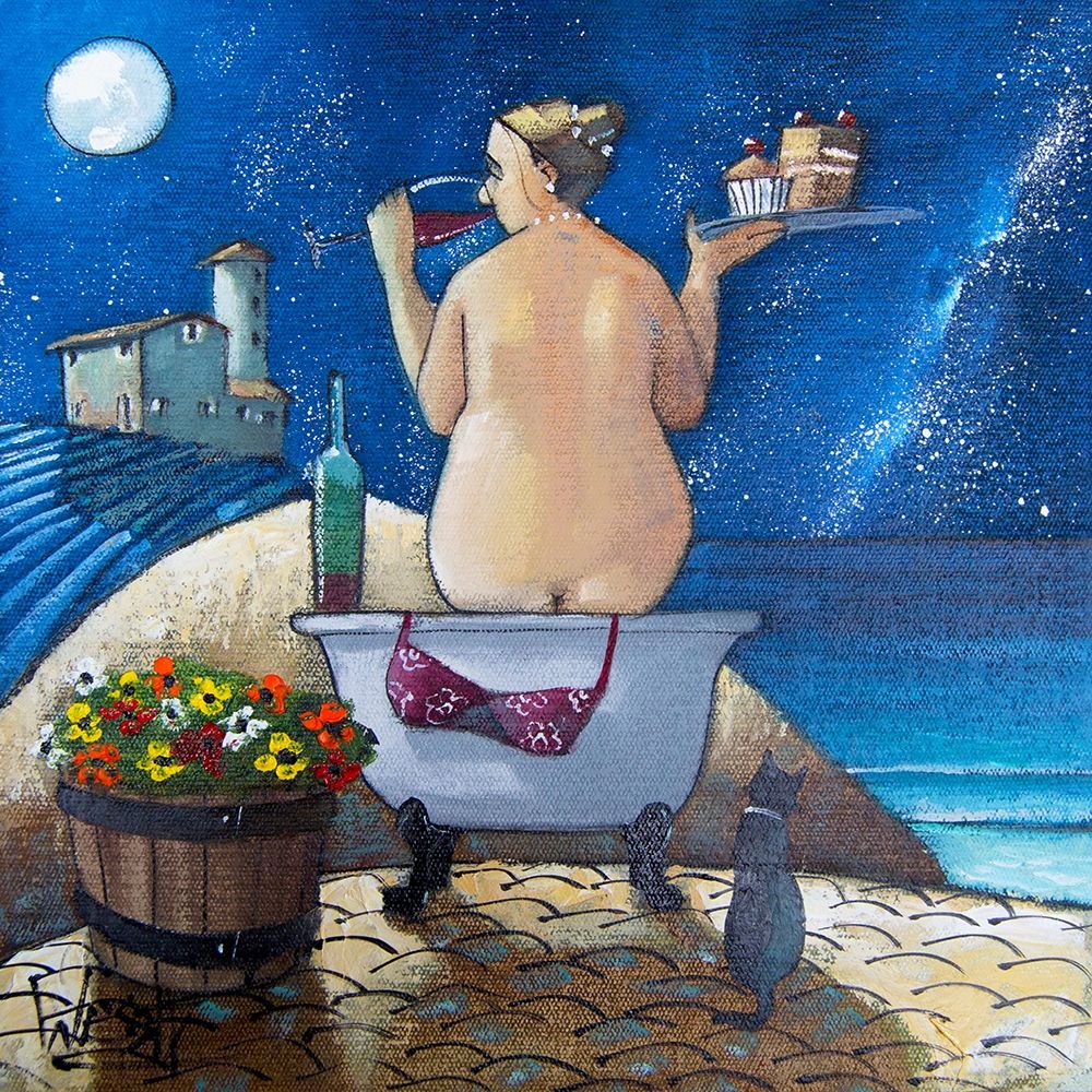 Bath No. 2 art print by Ronald West for $57.95 CAD