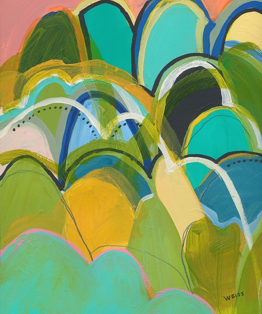 Break On Through No. 1 art print by Jan Weiss for $57.95 CAD