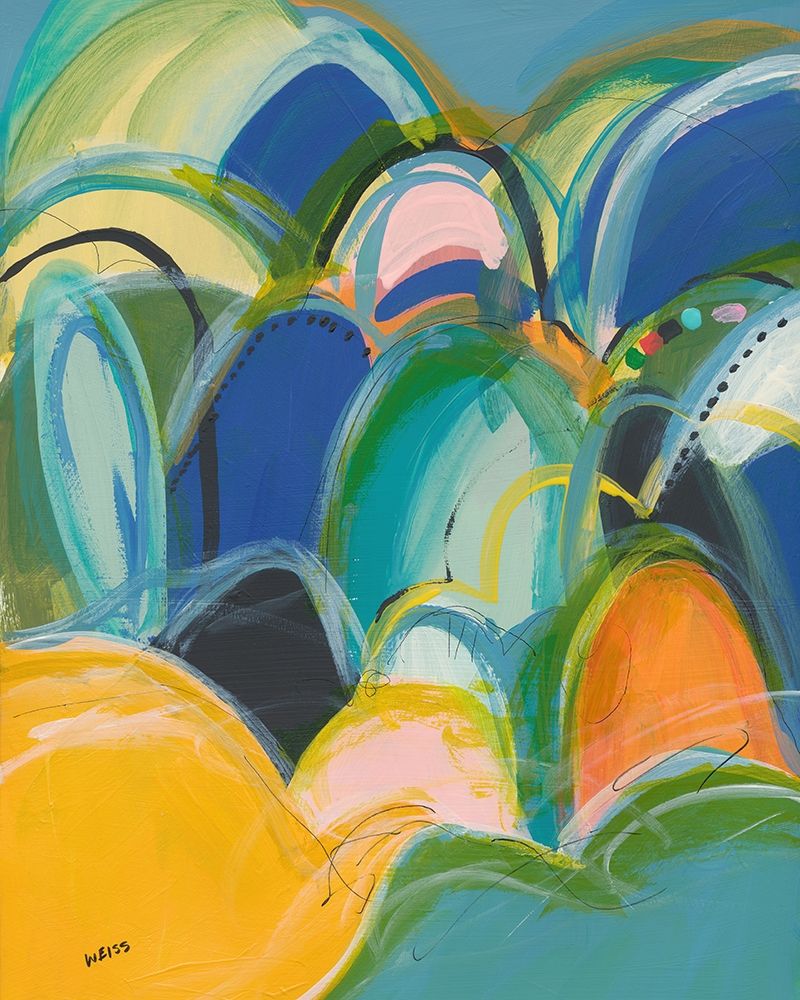 Break On Through No. 3 art print by Jan Weiss for $57.95 CAD