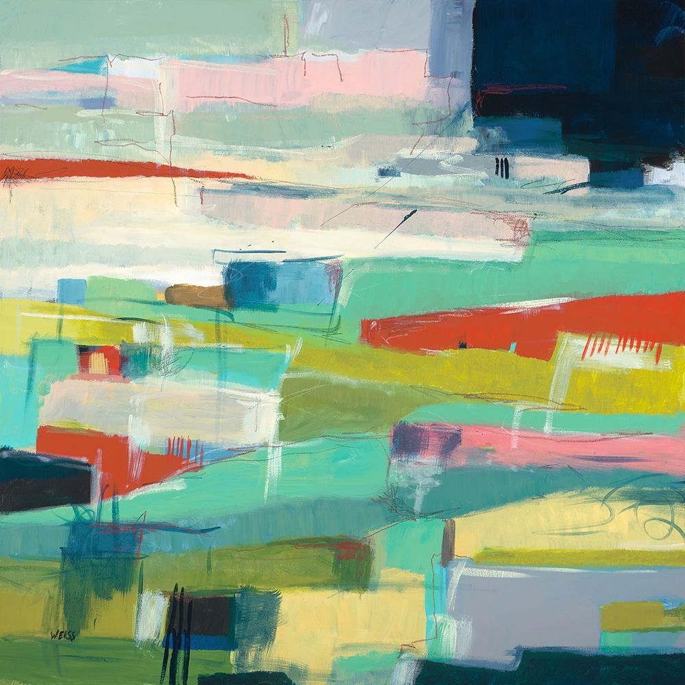 Colorfield No. 6 art print by Jan Weiss for $57.95 CAD