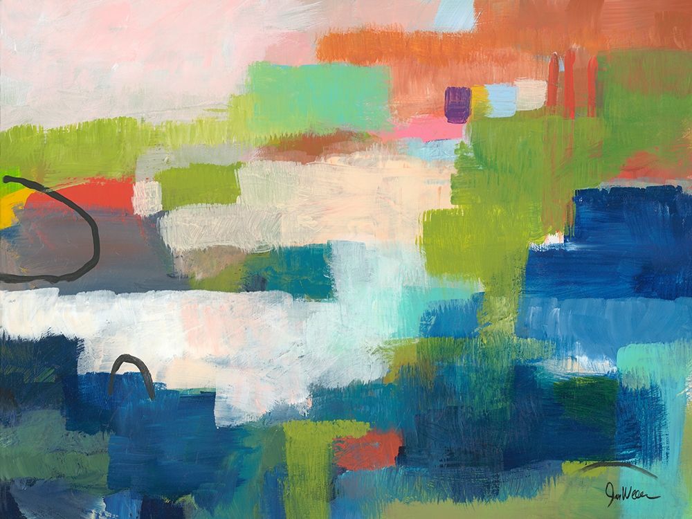 Colorfield No. 7 art print by Jan Weiss for $57.95 CAD