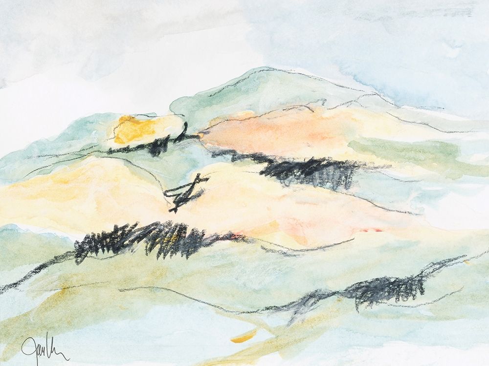Mt. Diablo No. 1 art print by Jan Weiss for $57.95 CAD