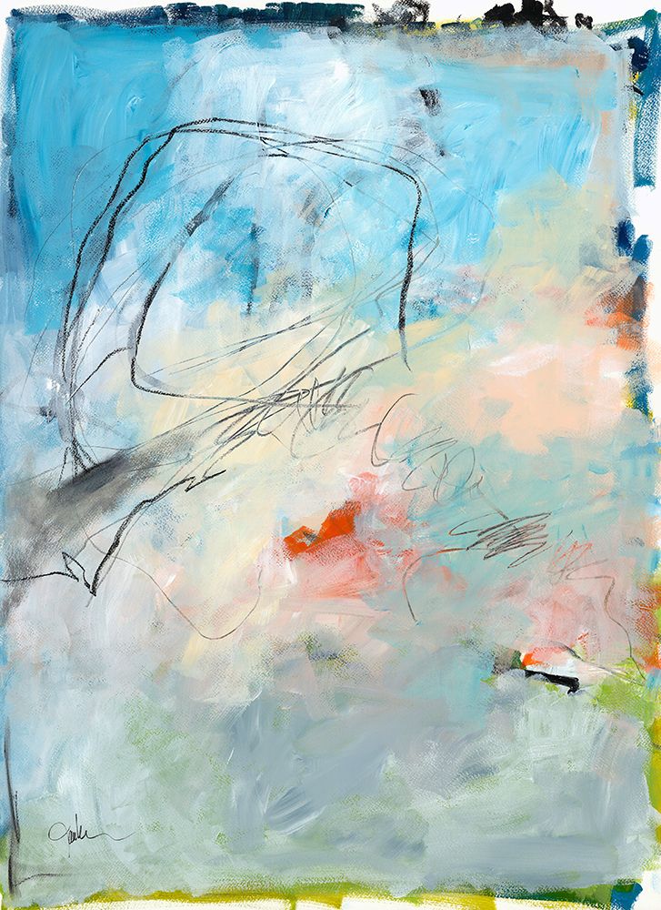 Blue Fade No. 2 art print by Jan Weiss for $57.95 CAD